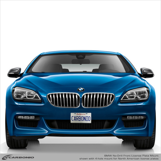 BMW 6-Series No-Drill Front License Plate Mount