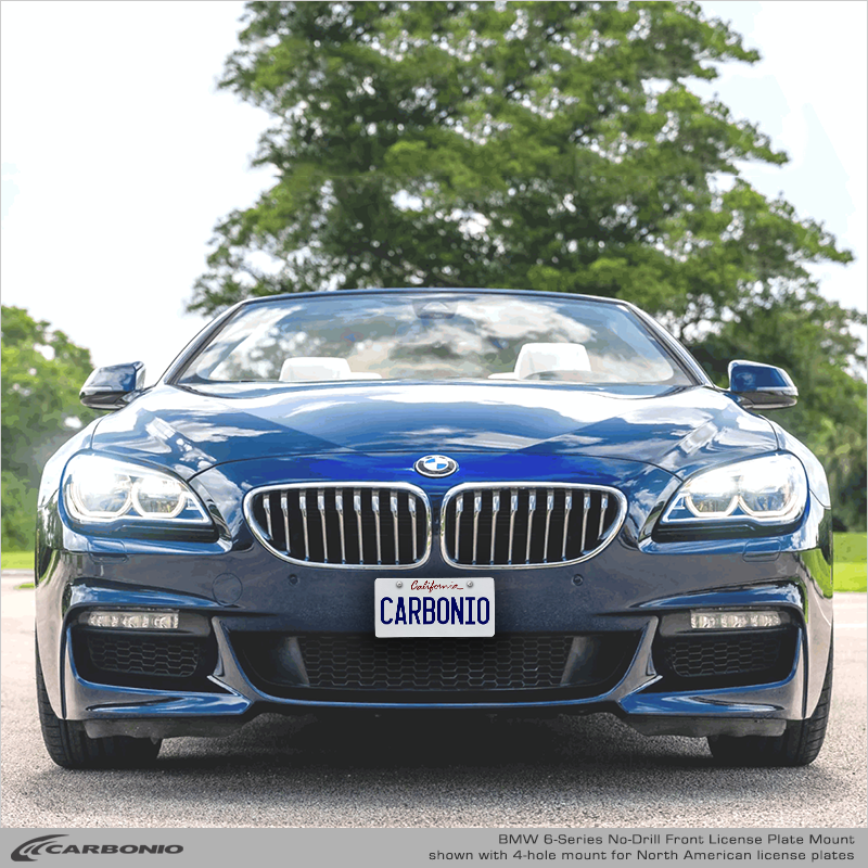 BMW 6-Series (2011-2023) No-Drill Front License Plate Mount