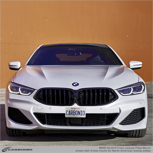 BMW 8-Series No-Drill Front License Plate Mount