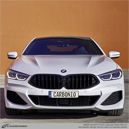 BMW 8-Series (2018-2026) No-Drill Front License Plate Mount