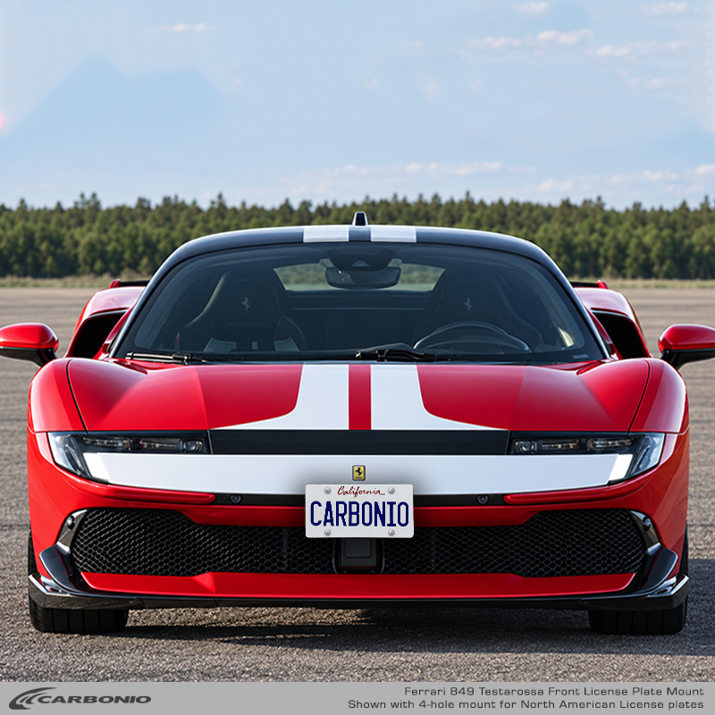 Ferrari Amalfi (2026-2027) Front-Kennzeichenhalterung ohne Bohren