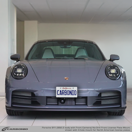 Porsche 911 (992.2 body 2025+) No Drill Front License Plate Mount