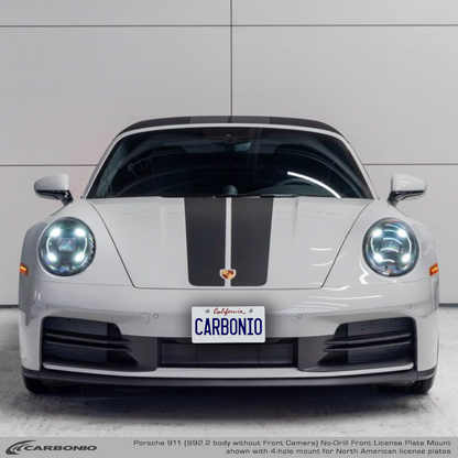 Porsche 911 (992.2 body 2025+) No Drill Front License Plate Mount