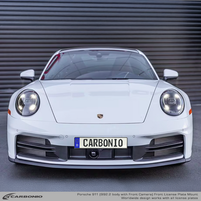 Porsche 911 (992.2 body 2025+) No Drill Front License Plate Mount