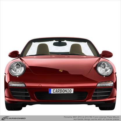 Porsche 911 2005-2012 (997 & 997.2 Body) No Drill Front License Plate Mount