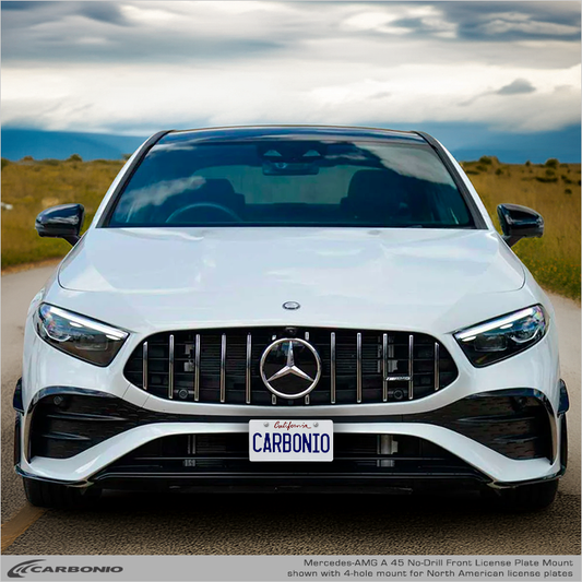 Mercedes-AMG A 45 (2023-2025) Soporte Delantero para Matrícula Sin Taladrar