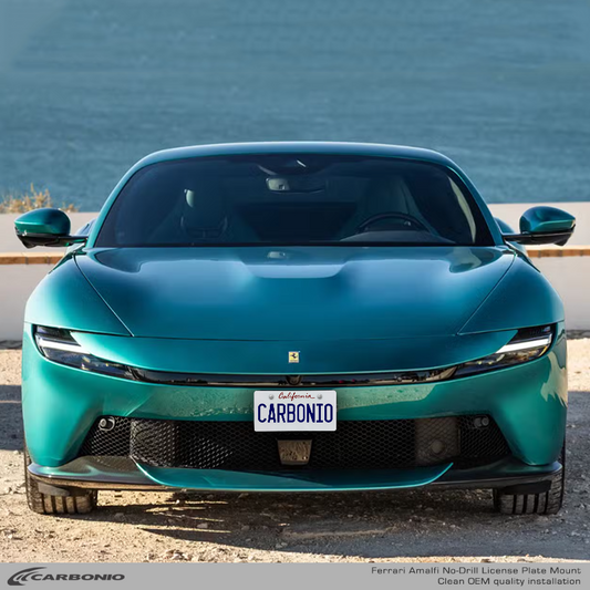 Ferrari Amalfi (2026+) No-Drill Front License Plate Mount