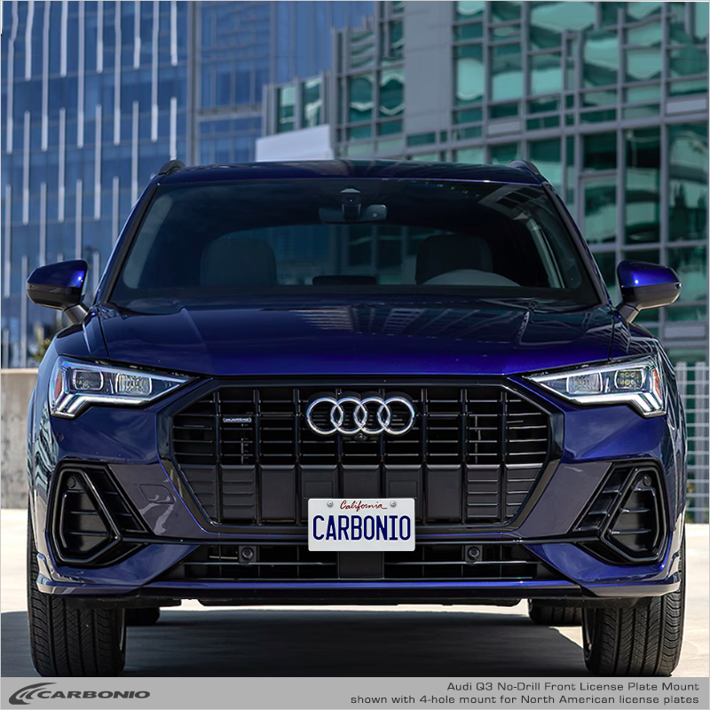 Audi Q3 (2019-2026) No-Drill Front License Plate Mount