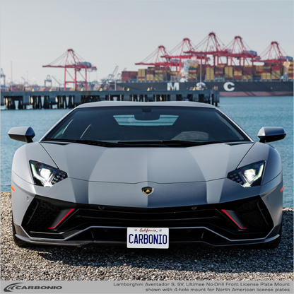 Lamborghini Aventador (2016-2022) No Drill License Plate Mount