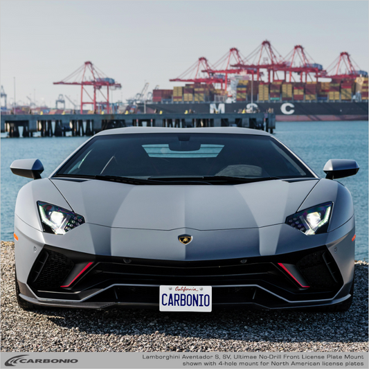 Lamborghini Aventador (2016-2022) No Drill License Plate Mount