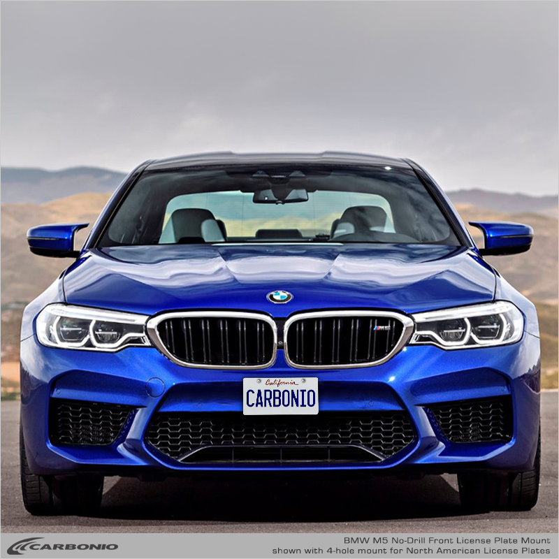 BMW M5 (1998-2024) No-Drill Front License Plate Mount