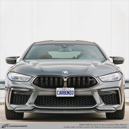 BMW M8 (2019-2026) Vorderer Kennzeichenhalter Ohne Bohren