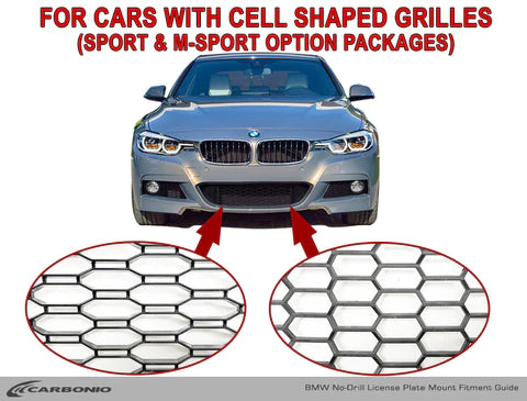 BMW 5-Series (2016-2026) No-Drill Front License Plate Mount