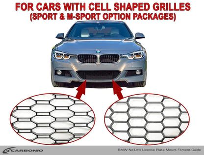 BMW 5-Series (2016-2026) No-Drill Front License Plate Mount