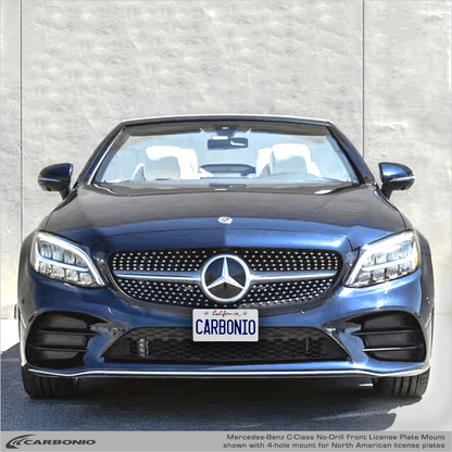 Mercedes-Benz C-Class (2019-2023) No-Drill Front License Plate Mount