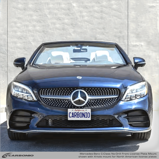 Mercedes-Benz C-Class (2019-2023) No-Drill Front License Plate Mount