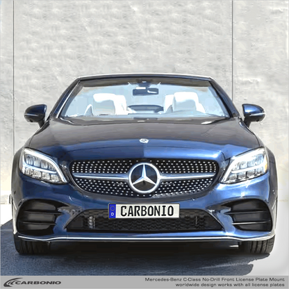 Mercedes-Benz C-Class (2019-2023) No-Drill Front License Plate Mount