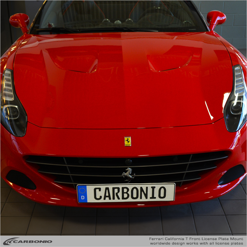 Ferrari California T License Plate Mount