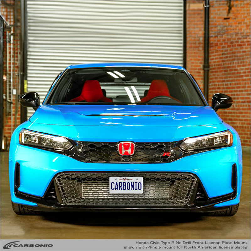 Honda Civic Type R (2017-2026) No-Drill Front License Plate Mount ...