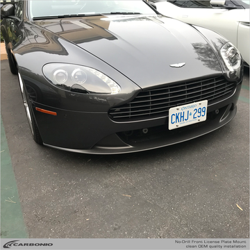 Aston Martin DB9 (2004-2017) No-Drill Front License Plate Mount
