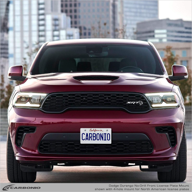 Dodge Durango (2023-2027) No-Drill Front License Plate Mount