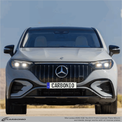 Mercedes-Benz EQS Limousine (2022-2026) Bohrfreier vorderer Kennzeichenhalter