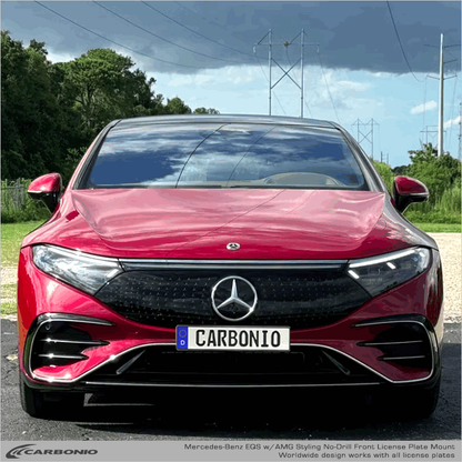Mercedes-Benz EQS Sedan (2022-2026) No-Drill Front License Plate Mount