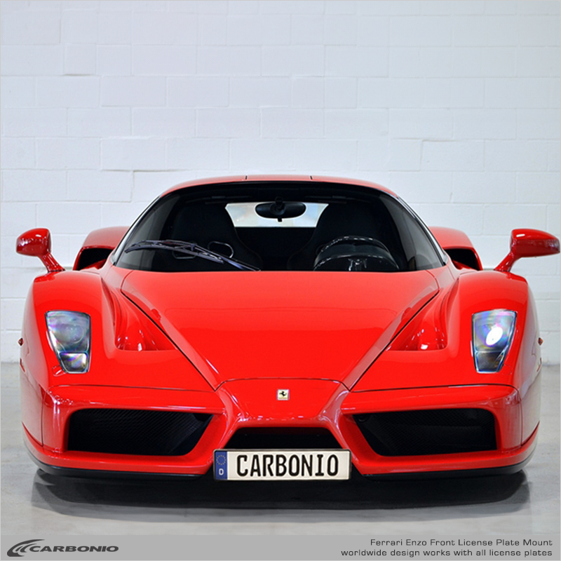 Ferrari Enzo License Plate Mount