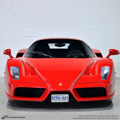 Ferrari Enzo License Plate Mount