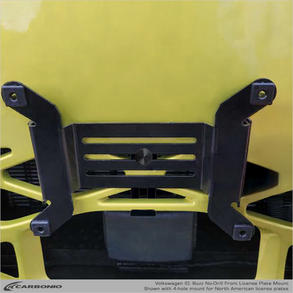 VW ID. Buzz (2025-2026) Support de plaque d'immatriculation avant sans perçage