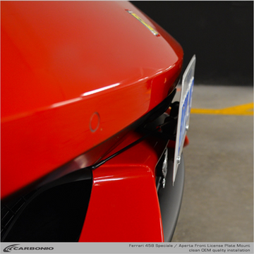 Ferrari F458 Speciale & Aperta (2013-2015) License Plate Mount
