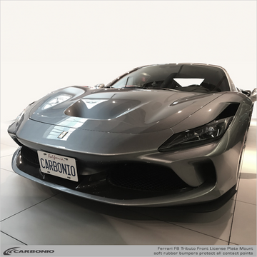 Ferrari F8 Tributo (2020-2023) License Plate Mount – Carbonio