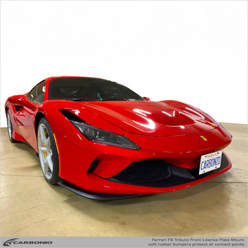 Ferrari F8 Tributo (2020-2023) License Plate Mount – Carbonio