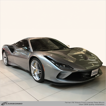 Ferrari F8 Tributo (2020-2023) License Plate Mount – Carbonio
