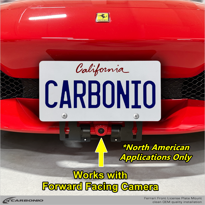 Ferrari SF90 (2020-2026) Soporte De Matrícula Sin Taladrar