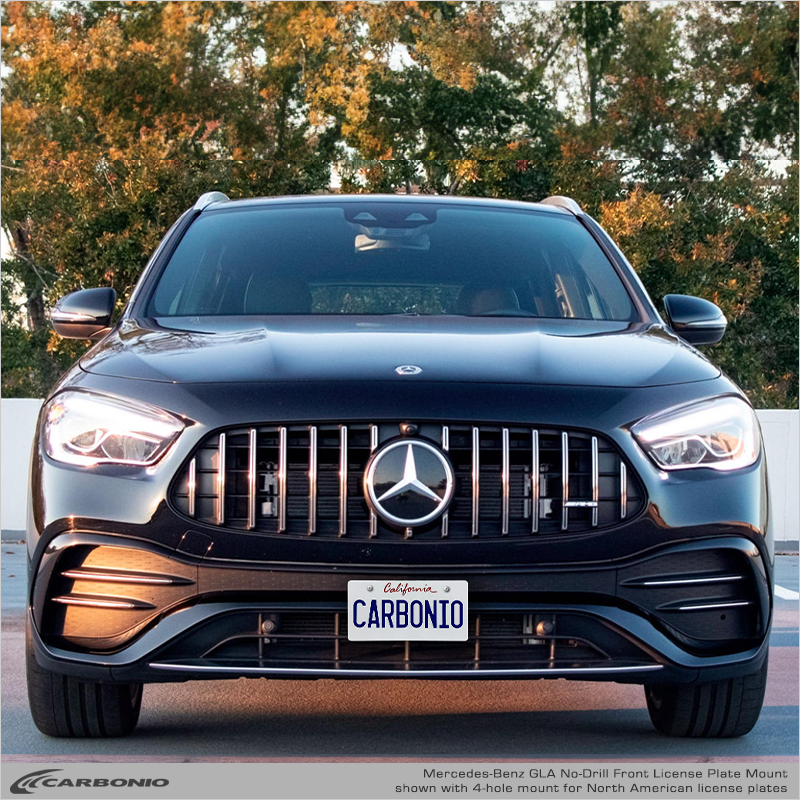 Mercedes-Benz GLA No-Drill Front License Plate Mount