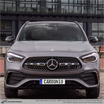 Mercedes-AMG GLA (2021-2026) No-Drill Front License Plate Mount