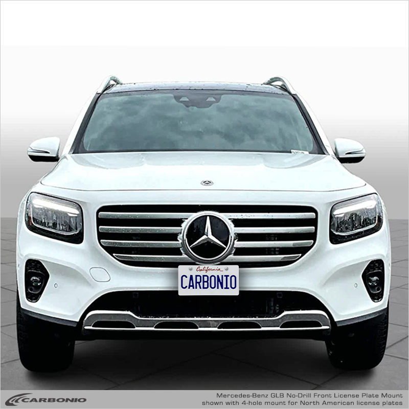 Mercedes-Benz GLB No-Drill Front License Plate Mount
