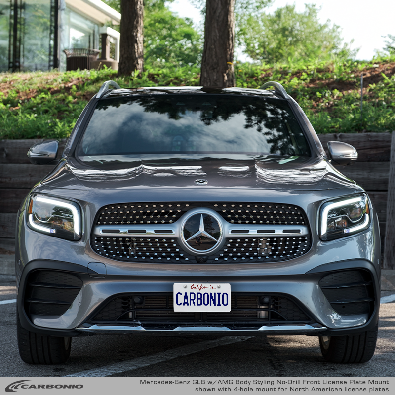 Mercedes-Benz GLB (2020-2026) No-Drill Front License Plate Mount