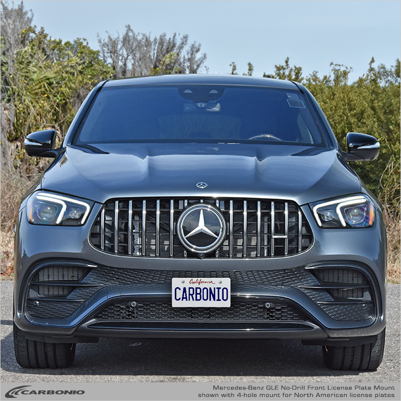 Mercedes-Benz GLE No-Drill Front License Plate Mount
