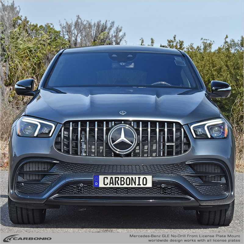 Mercedes-Benz GLE No-Drill Front License Plate Mount