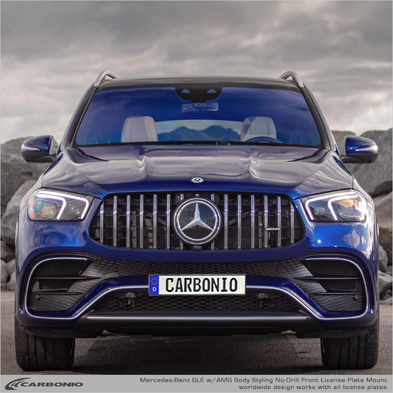 Mercedes-AMG GLE (2020-2026) No-Drill Front License Plate Mount