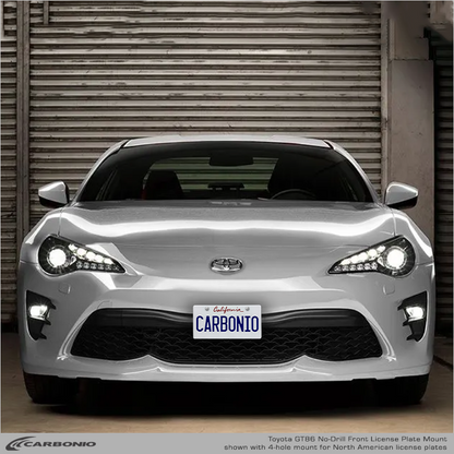 Toyota GT86 (2012-2020) Supporto Portatarga Anteriore Senza Forare
