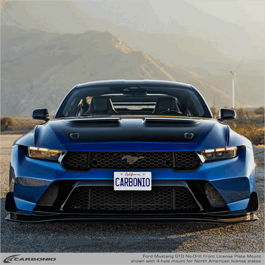 Ford Mustang GTD (2026-2027) Soporte para matrícula sin taladro