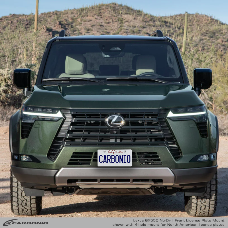 Lexus GX550 (2024-2026) No-Drill Front License Plate Mount