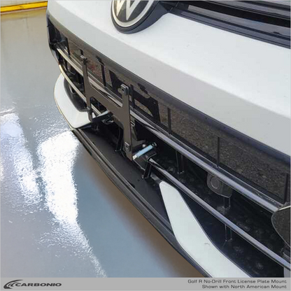 VW Golf R (2025-2026) No-Drill Front License Plate Mount