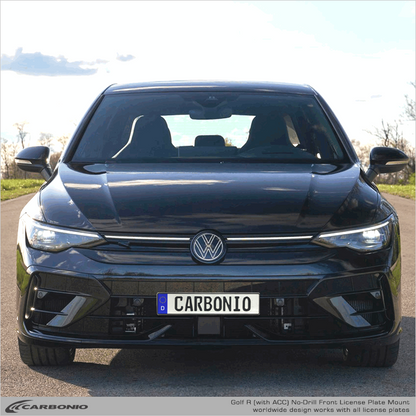 VW Golf R (2025-2026) No-Drill Front License Plate Mount