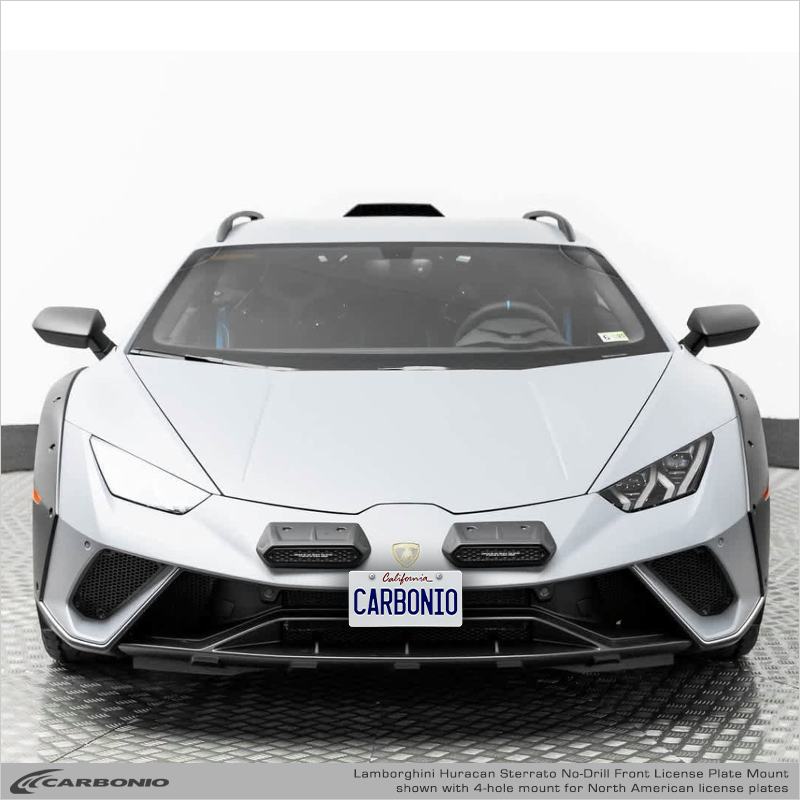 Lamborghini Huracan EVO / Sterrato (2019-2024) No Drill License Plate Mount
