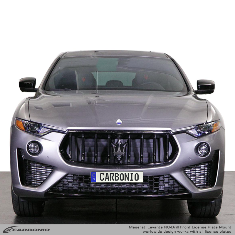 Maserati Levante No-Drill Front License Plate Mount