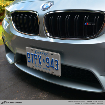 BMW M3 (2000-2019) E46, E90, F80 No-Drill Front License Plate Mount